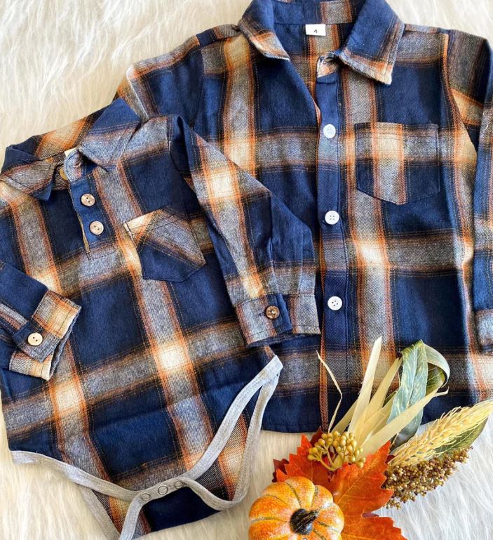 Forrest Flannel | Onesie or Shirt