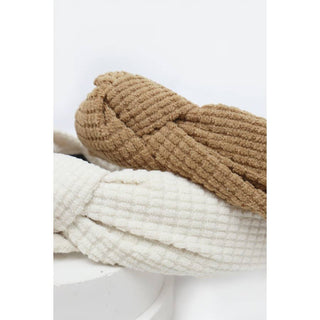 Waffle Texture Knotted Headband | Multiple Colors