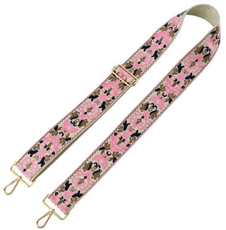Boho Adjustable Women's Handbag Guitar Strap | Navy + Rust