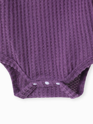 Wally Waffle Knit Set | Rust
