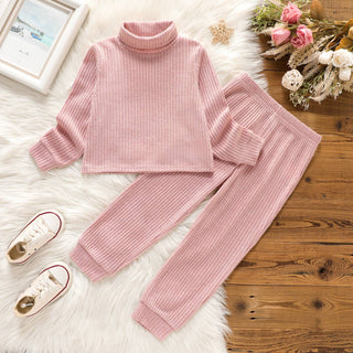 Carter Girls Lounge Set | Brown