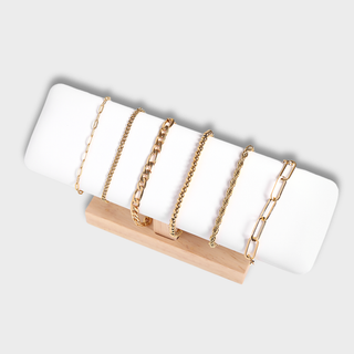 7" Paperclip Chain Bracelet | 18K PVD Stainless Steel