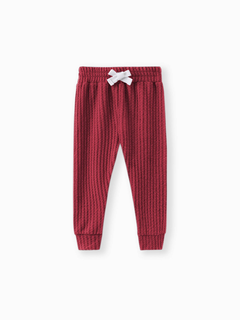 Wally Waffle Knit Set | Rust