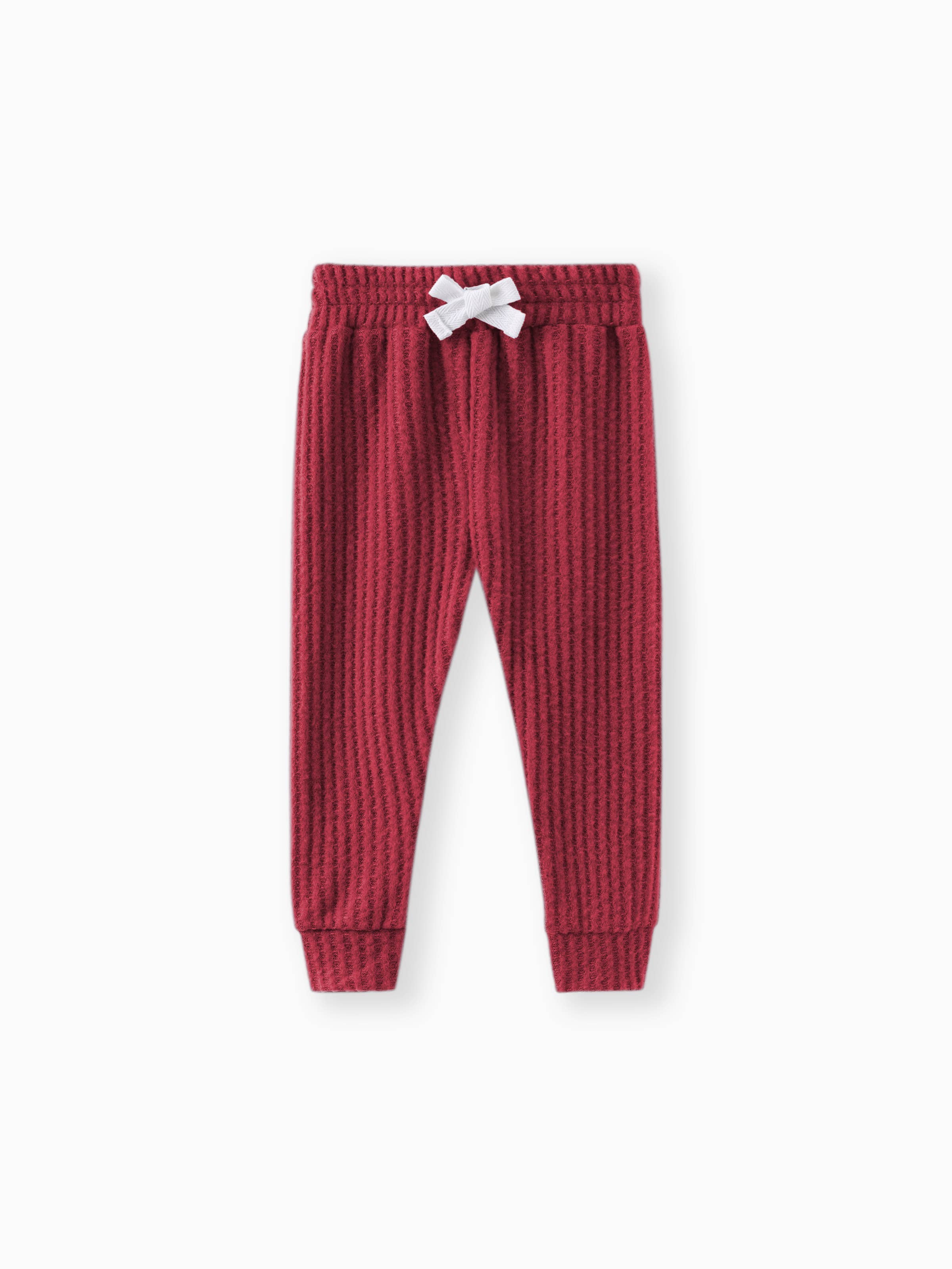 Wally Waffle Knit Set | Rust