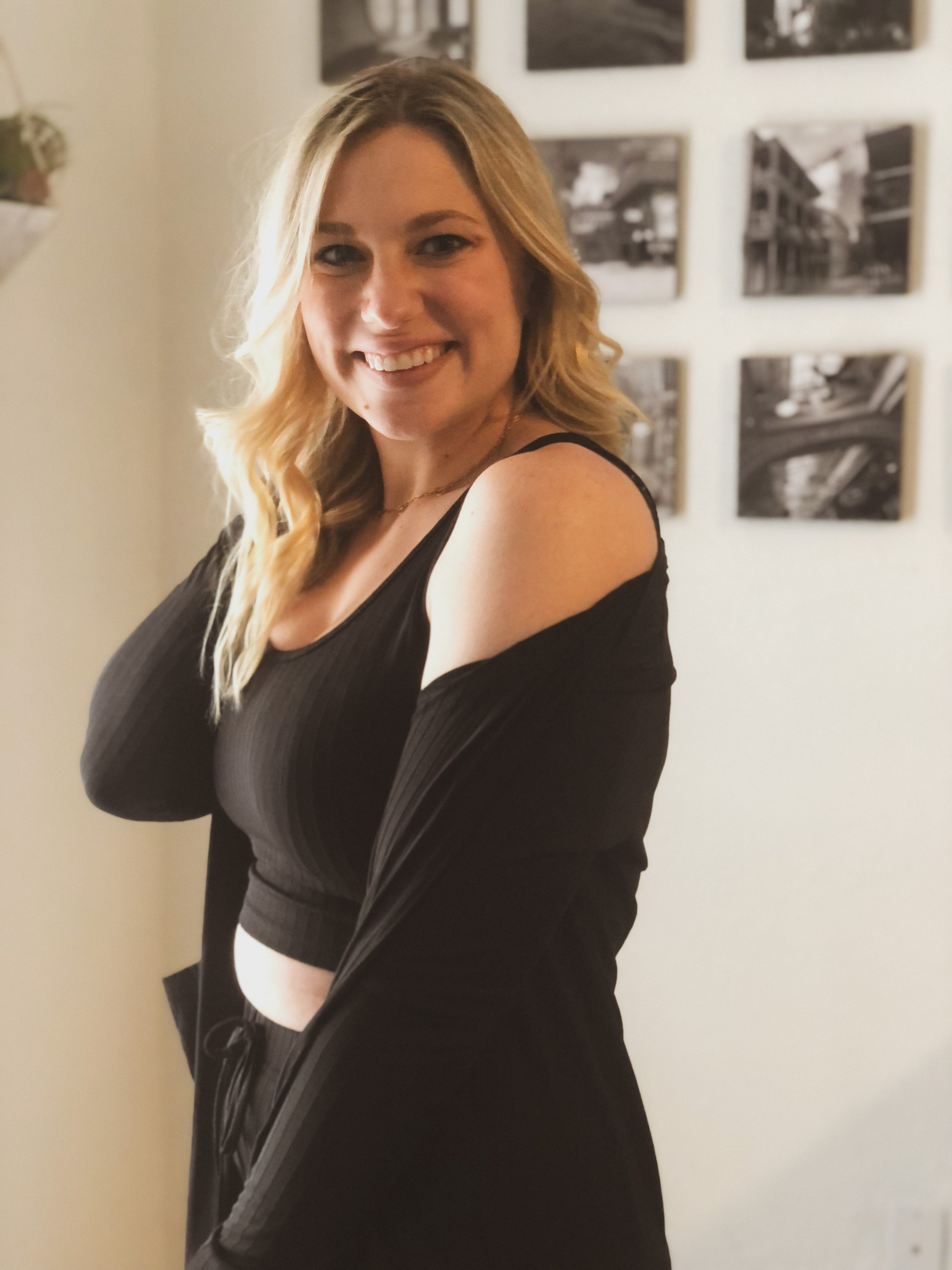 Linden Luxury Lounge Set - Black