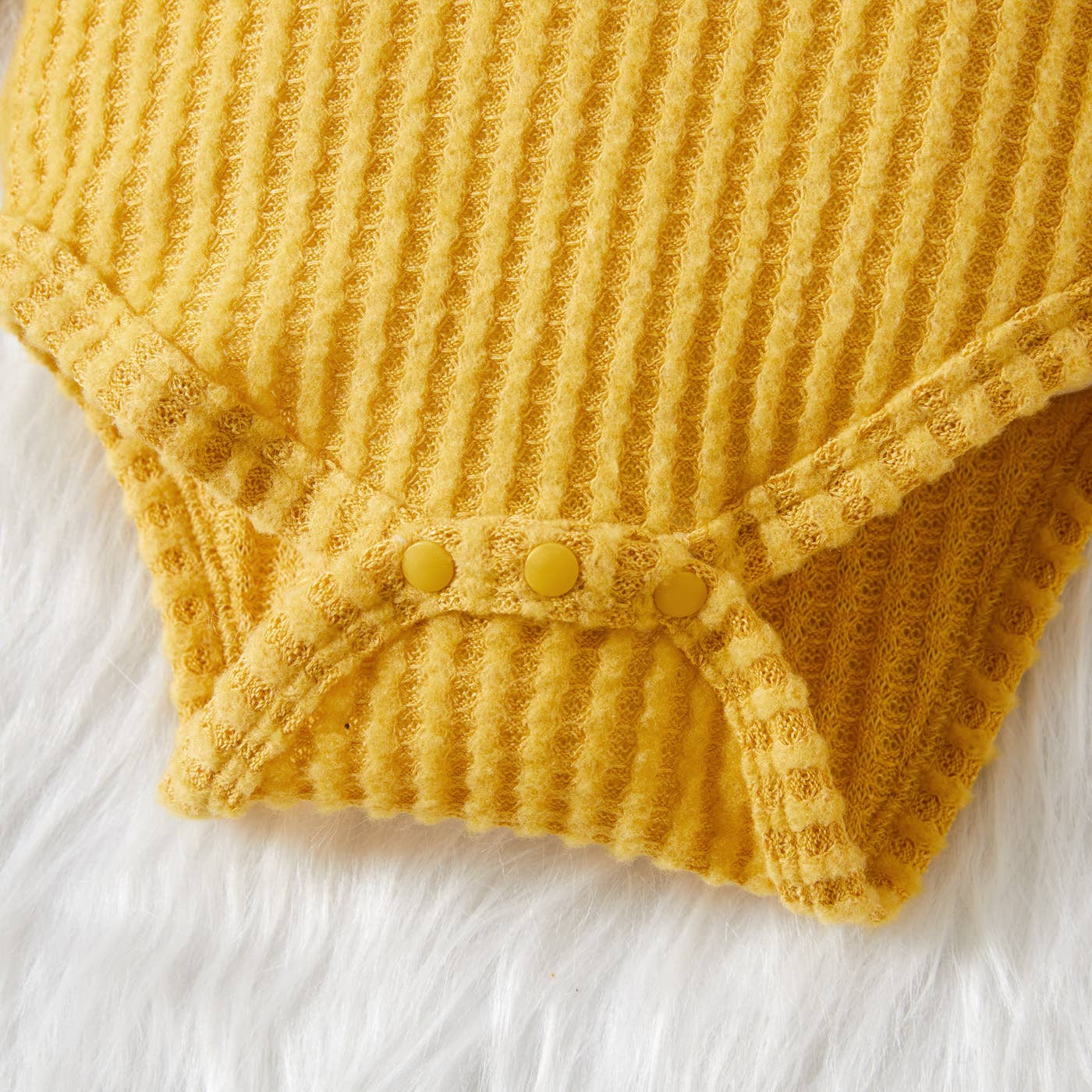 Wally Waffle Knit Set | Rust