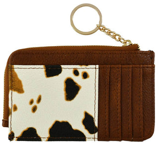 Small But Big Faux Leather Card Holder Wallet | Mauve