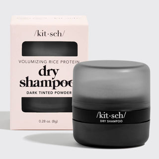 Volumizing Rice Protein Dry Shampoo | Dark Tinted Powder