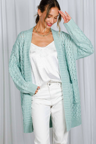 Margot Knitted Cardigan | Mocha