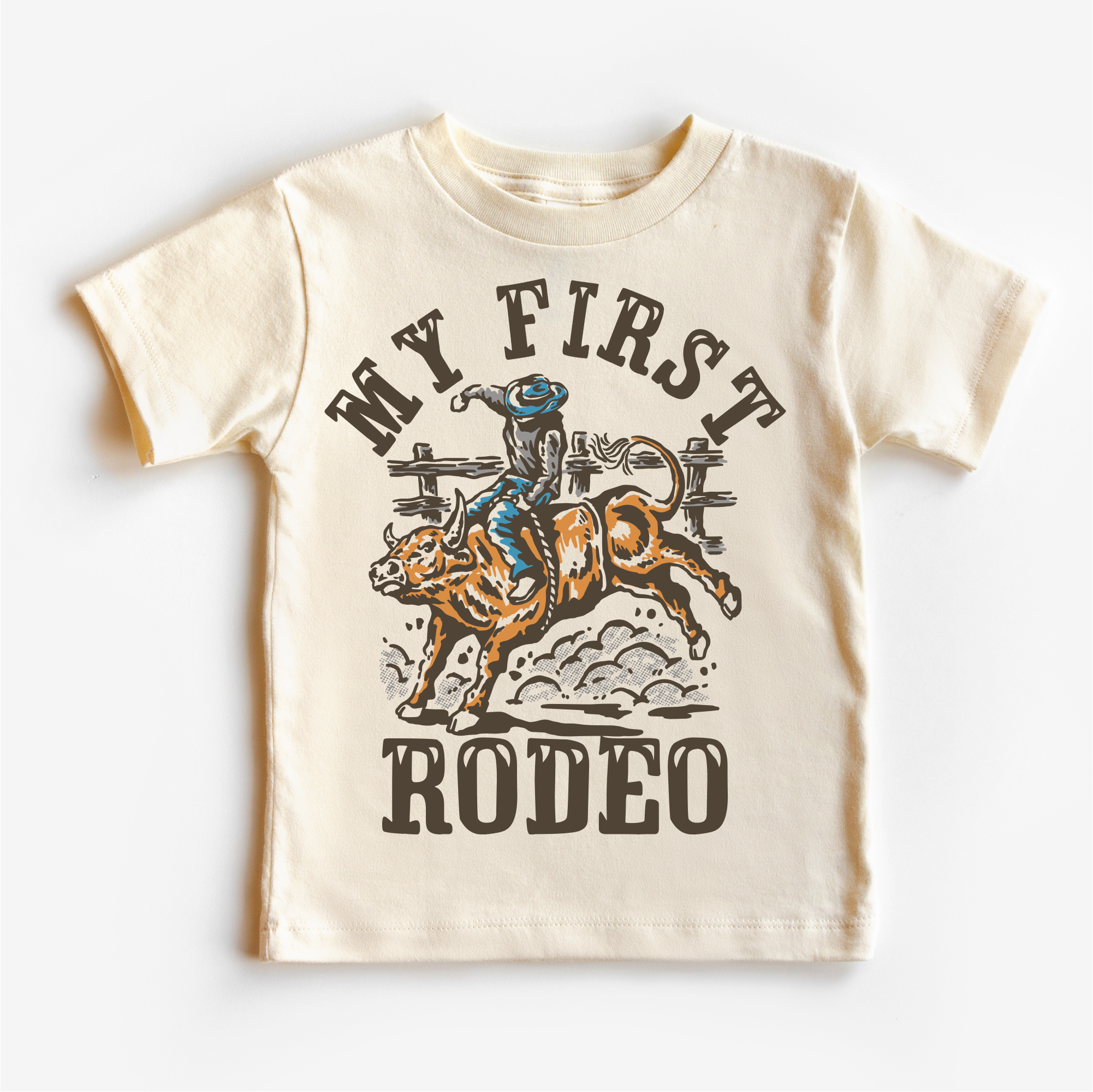 My First Rodeo Western Shirt | Natural