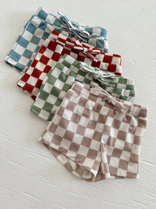 Riviera Swim Short | Checkerboard
