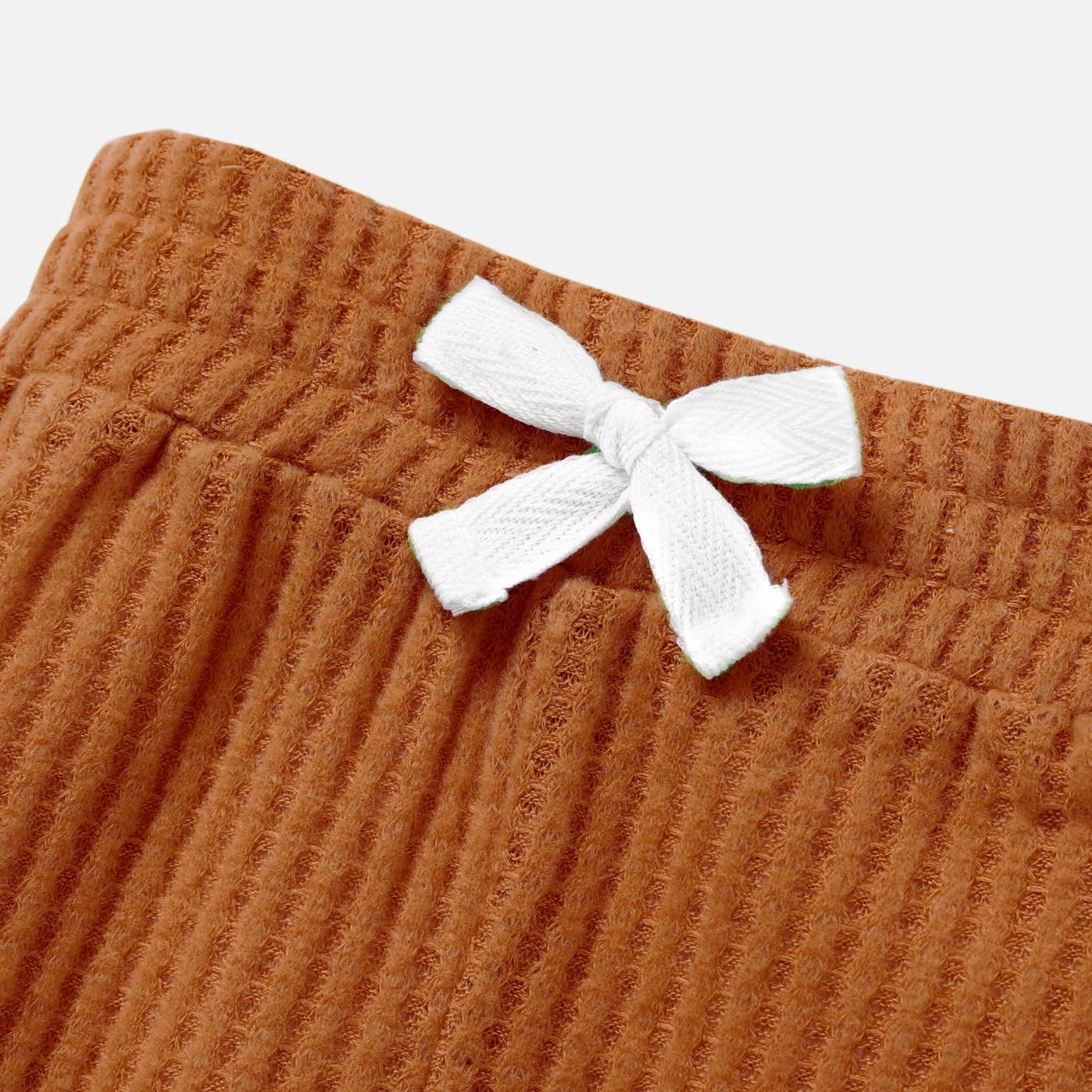 Wally Waffle Knit Set | Rust