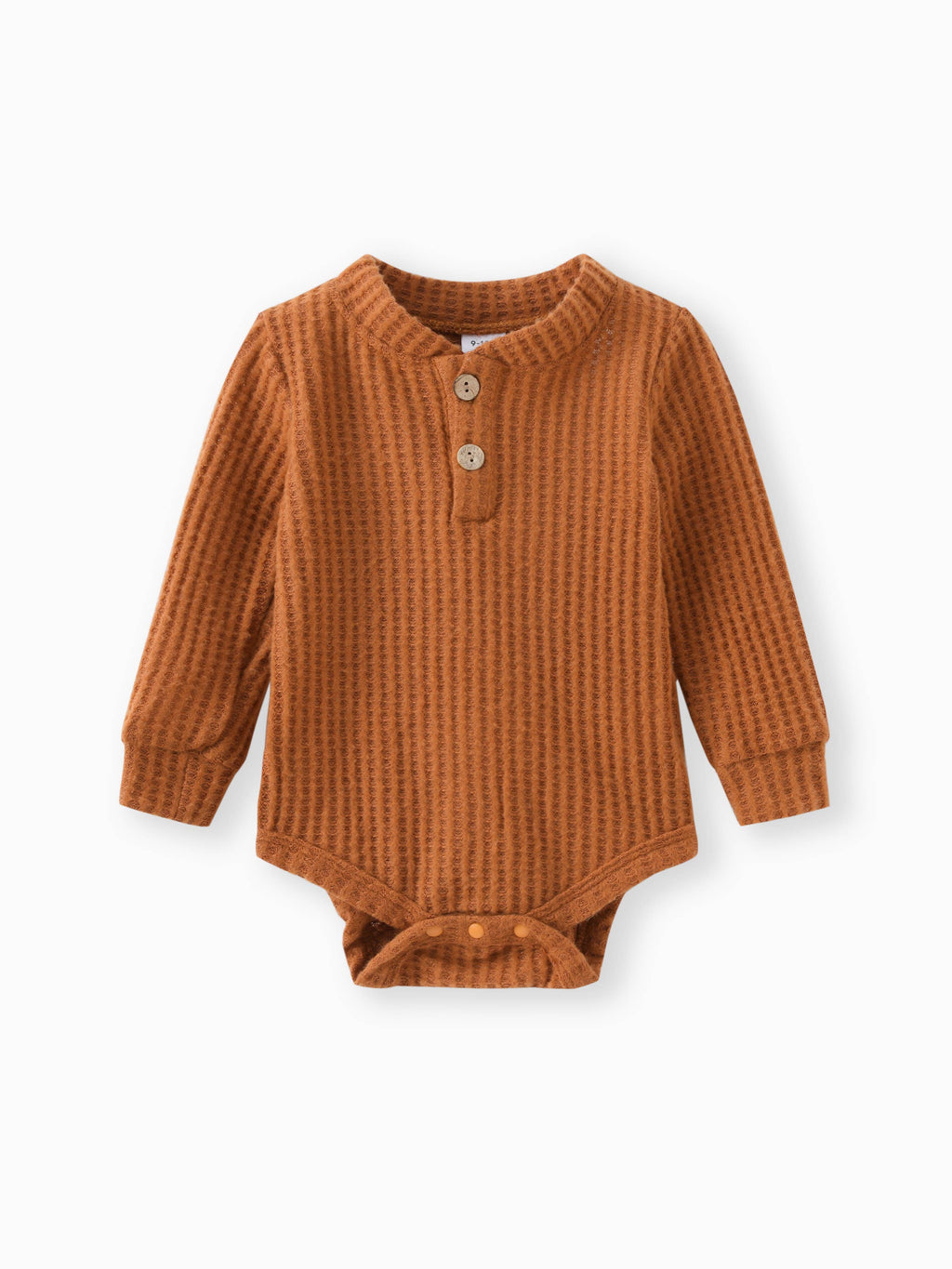 Wally Waffle Knit Set | Rust