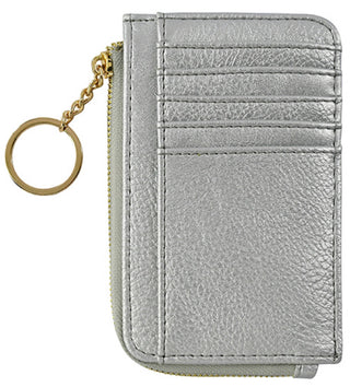 Small But Big Faux Leather Card Holder Wallet | Mauve