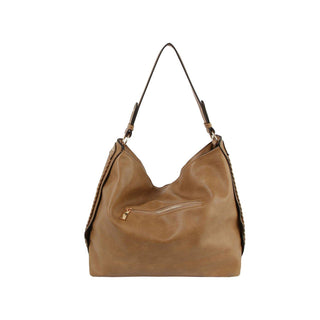 Braided Side Detail Hobo Bag | Sage