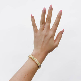 Sophia Stretch Bracelet | Silver