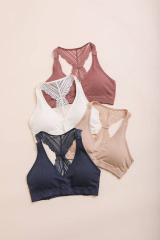 Lace Racerback Bralette | Sage