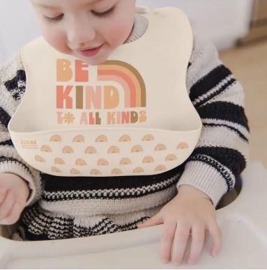 Silicone Bib | Be Kind Rainbows