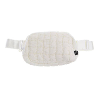 Tina Puffer Quilted Fanny Pack | Rust
