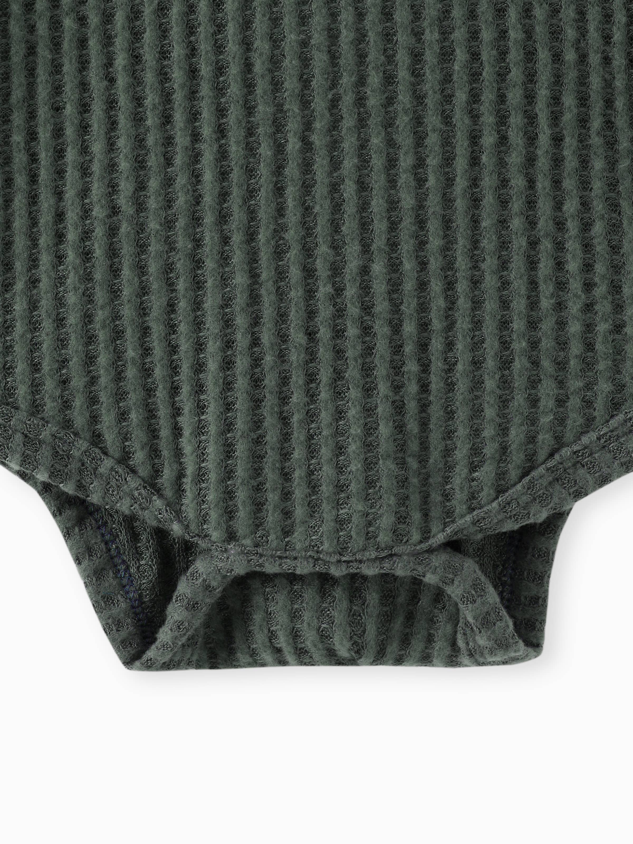 Wally Waffle Knit Set | Rust