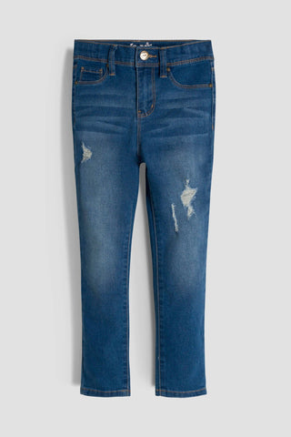 Girls Essential Skinny Jeans | Dark Wash | Sizes 4-6X