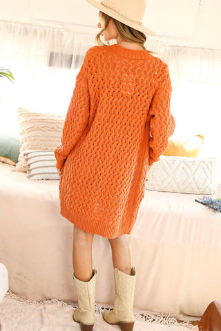 Margot Knitted Cardigan | Mocha
