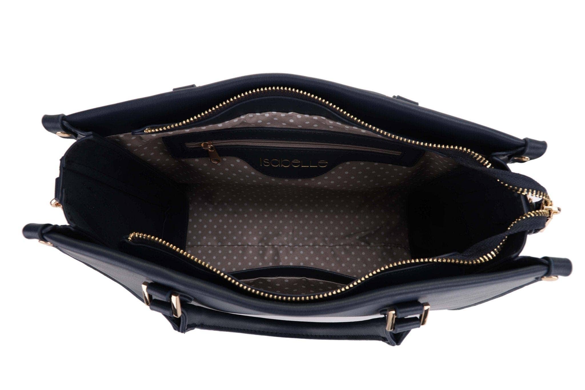 Marcia Boxy Satchel/Crossbody Bag | Brown