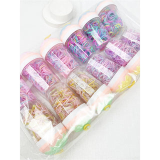 Ice Cream Box Pastel Tone Hair Tie Set