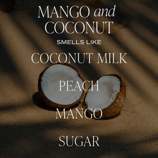Mango and Coconut | 12 oz Candle