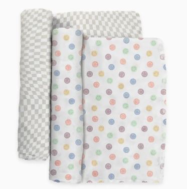 Swaddle Blanket Set | Happy Baby Vibes