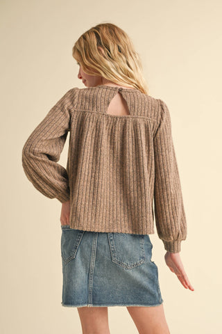 Bailey Tween Babydoll Sweater