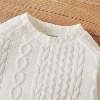 Kam Long-Sleeve Knit Set | Pink