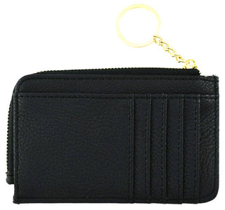 Small But Big Faux Leather Card Holder Wallet | Mauve