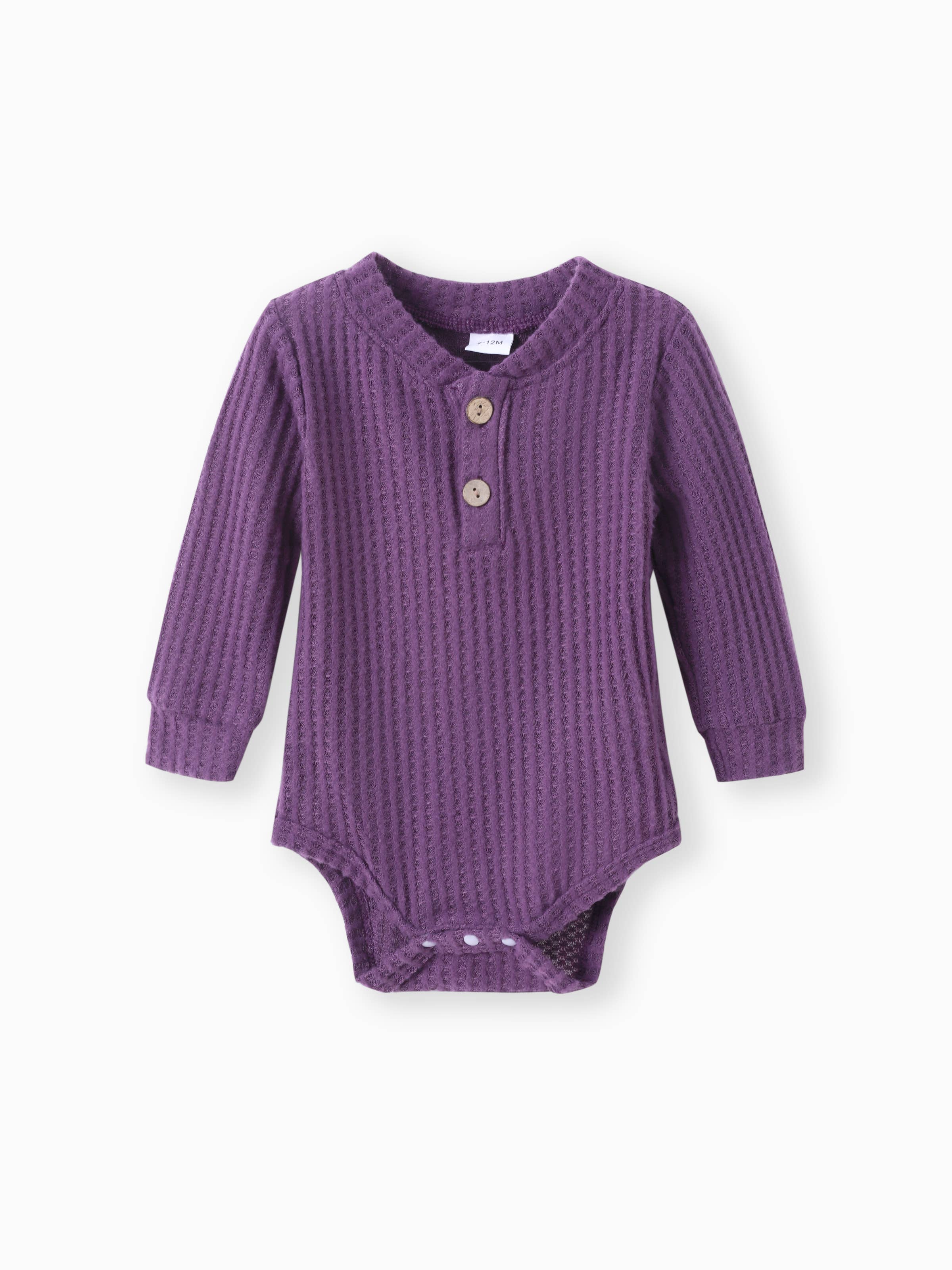 Wally Waffle Knit Set | Rust