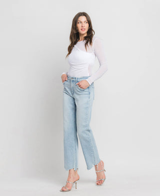 Vervet Meritorious High Rise Slim Wide Jeans