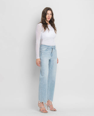 Vervet Meritorious High Rise Slim Wide Jeans