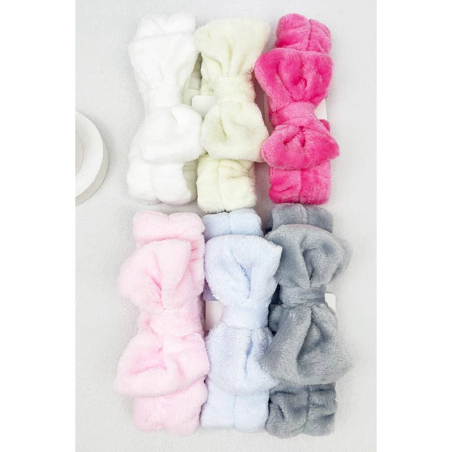 Soft Tone Solid Shower Headband