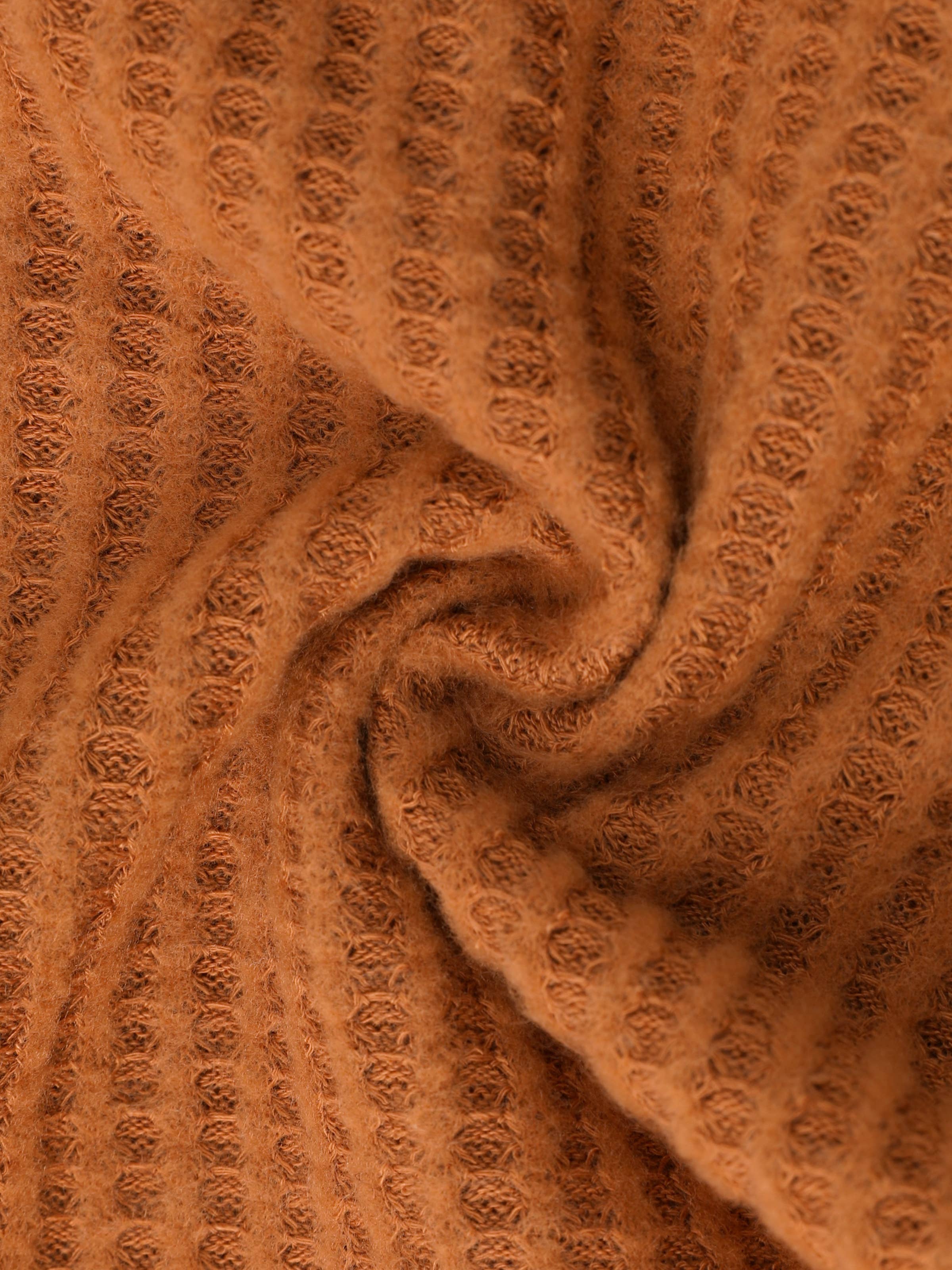 Wally Waffle Knit Set | Rust