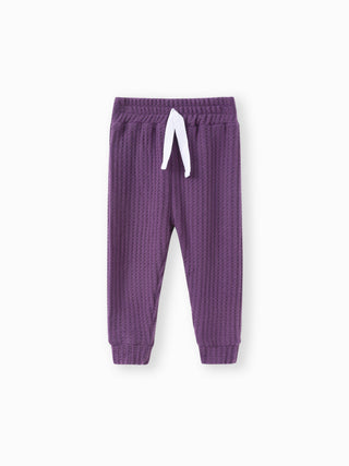 Wally Waffle Knit Set | Rust