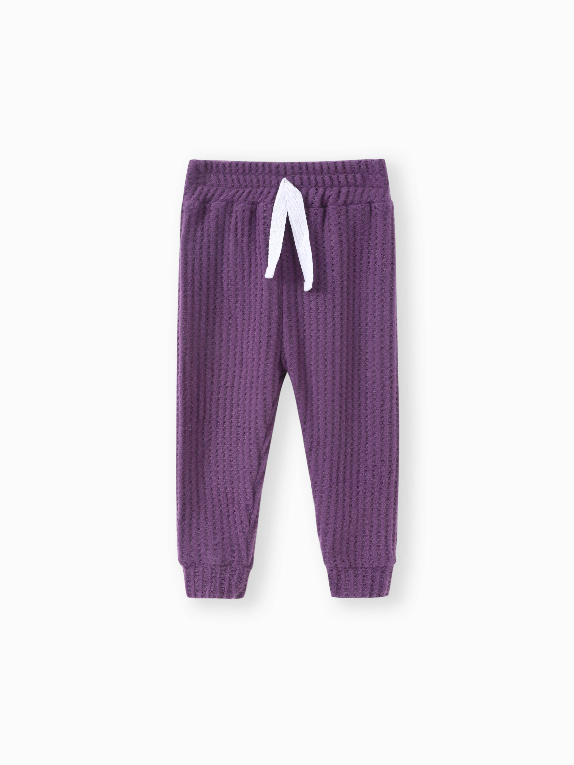 Wally Waffle Knit Set | Rust