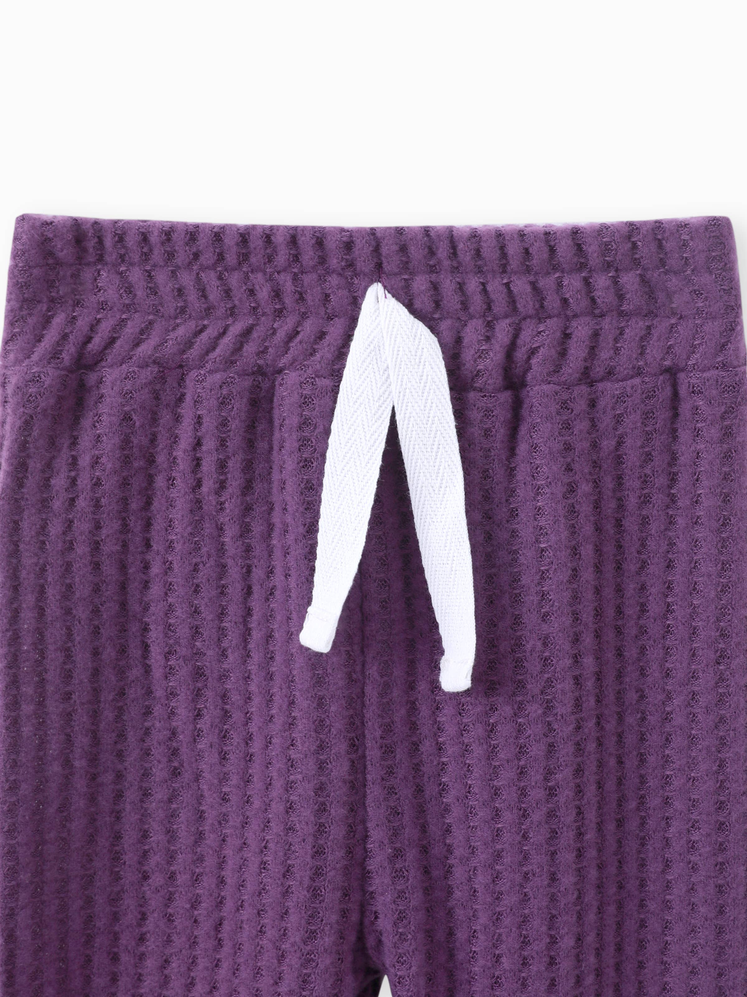 Wally Waffle Knit Set | Rust