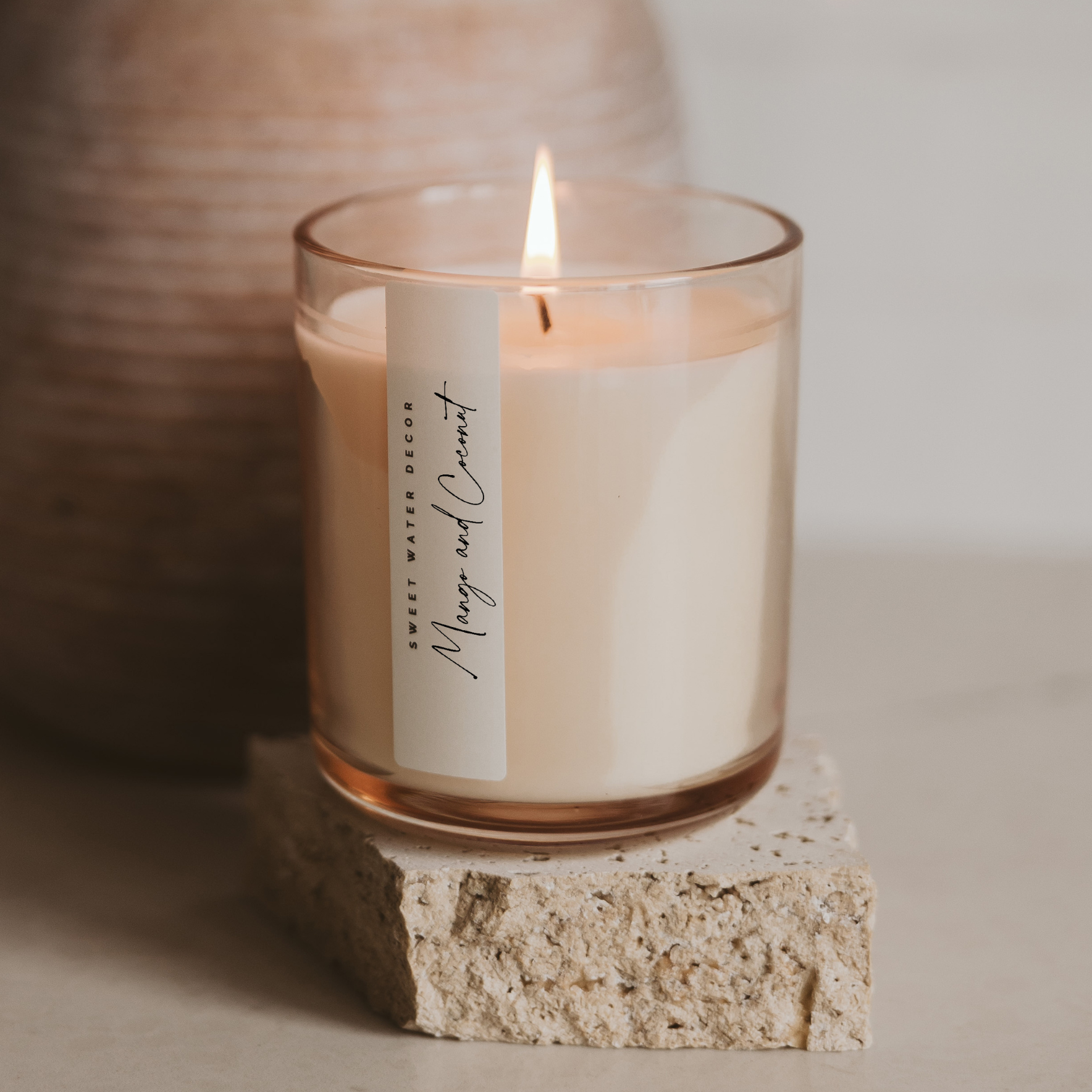 *NEW* Mango and Coconut 12 oz Candle - Home Decor and Gifts