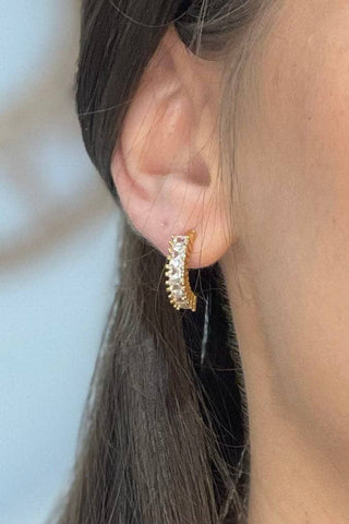 Asher Earrings | Gold