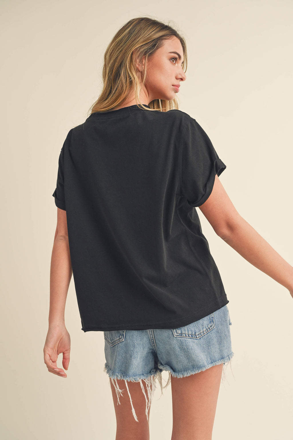 Mali Baby Short Sleeve Tee - Black