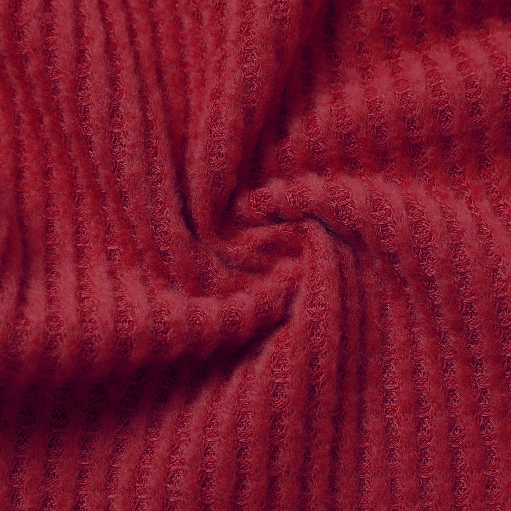 Wally Waffle Knit Set | Rust