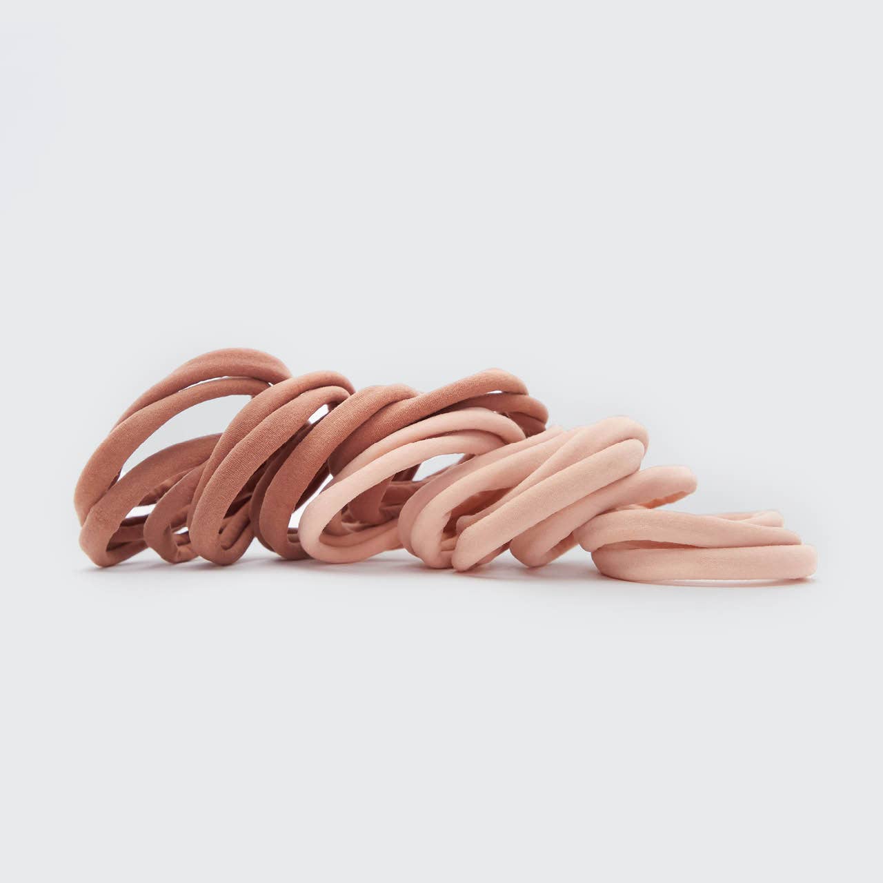 Eco-Friendly Nylon Elastics 20pc set | Blush