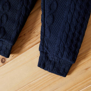 Kam Long-Sleeve Knit Set | Pink