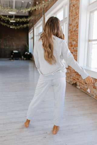 Alison Half Zip Loungewear Set | S-XL - Gray