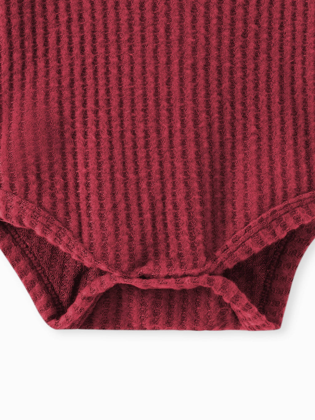 Wally Waffle Knit Set | Rust