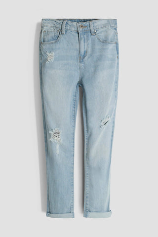 Girls Taylor Dream Relaxed Fit Cuffed Jeans | Sizes 7-14